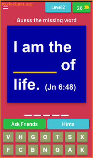 Bible Verse Quiz (Bible Game) screenshot
