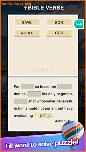 Bible Word Cross - Daily Verse screenshot