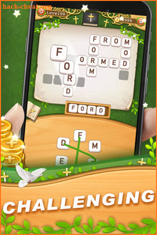 Bible Word Crossy screenshot