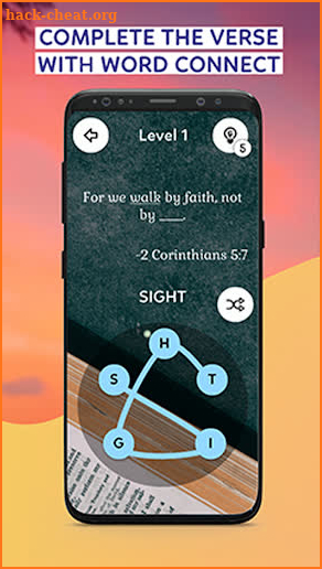 Bible Word Puzzle Games : Connect & Collect Verses screenshot