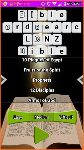 Bible Word Search LCNZ Bible Word Find Game screenshot