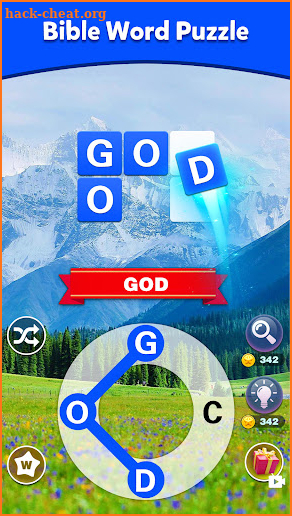 Bible Word:Cross Puzzle Game screenshot
