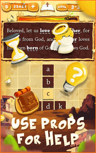Bible Words - Verse Collect Word Stacks Game screenshot