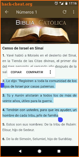 Biblia Católica Latinoamericana screenshot
