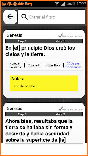 Biblia JW Español screenshot