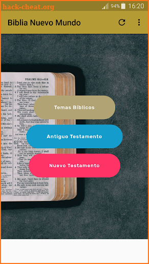 Biblia JW Nuevo Mundo Gratis screenshot