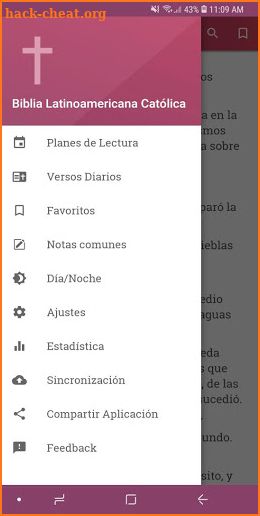 Biblia Latinoamericana Católica en Español screenshot