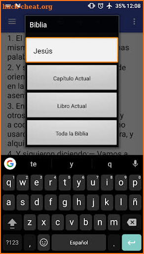 Biblia Latinoamericana Spanish screenshot