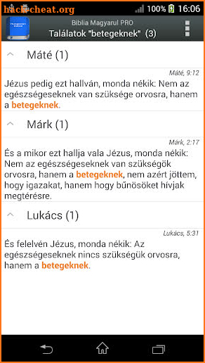 Biblia Magyarul PRO screenshot
