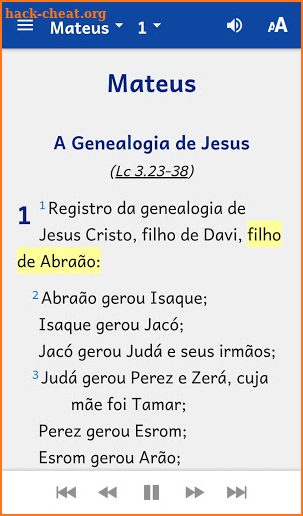 Biblia Sagrada, Nova Versão Internacional®, NVI® screenshot