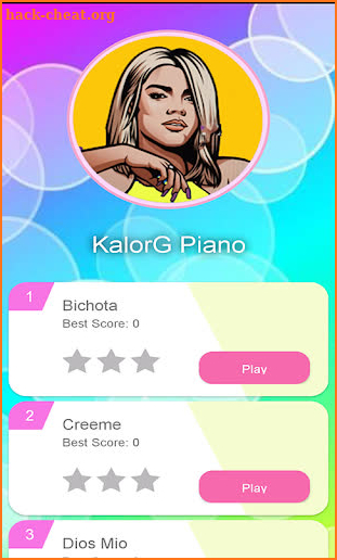 BICHOTA Kalor G Piano Game screenshot