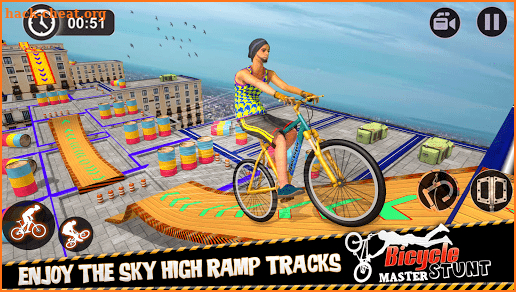 Bicycle Stunt Rider 🚲 screenshot