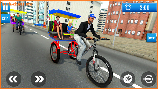 Bicycle Tuk Tuk Auto Rickshaw screenshot