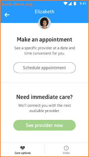 BIDMC OnDemand Virtual Urgent Care screenshot