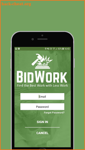 BidWork screenshot
