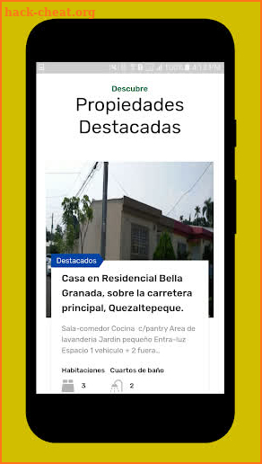 Bienes Raíces El Salvador screenshot