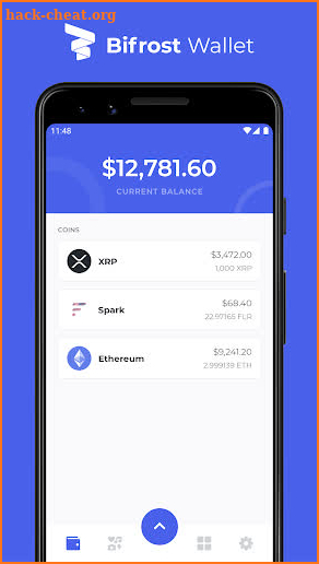 Bifrost Wallet — Songbird, Flare, Crypto Wallet screenshot