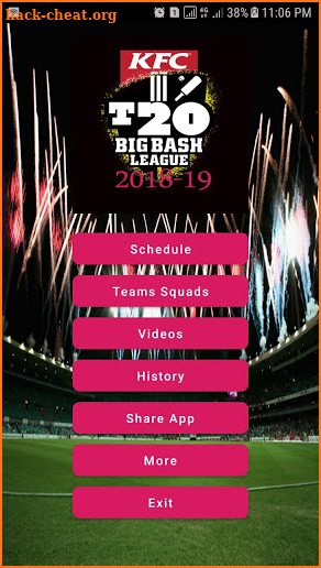 Big Bash T20 Australia 2018-19 screenshot