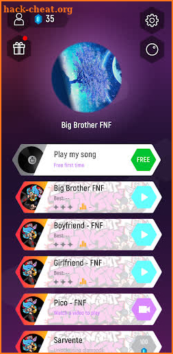 Big Brother Friday Funny Tiles Music Game screenshot