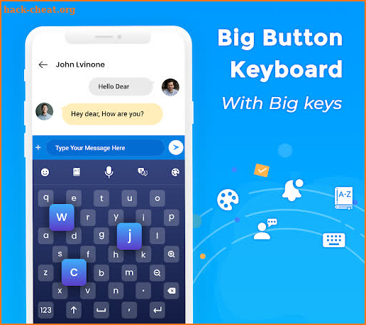 Big Button Keyboard: Big Keys screenshot