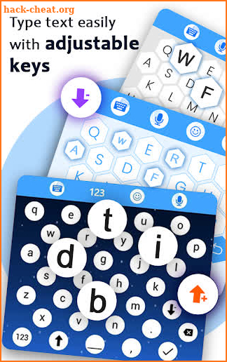 Big button keyboard - Big keys for easy typing screenshot