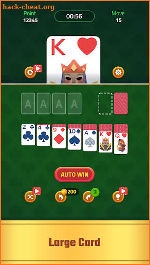 Big Card Solitaire screenshot