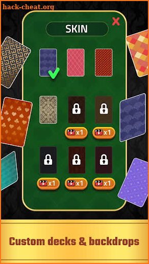 Big Card Solitaire screenshot