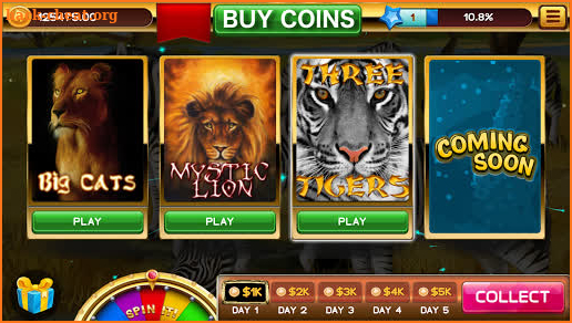 Big Cat Casino screenshot