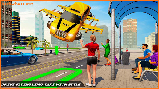 Big City Limo Car Driving Simulator : Taxi Driving screenshot