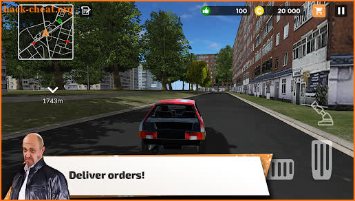 Big City Wheels - Courier Simulator screenshot