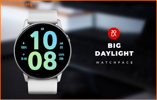 Big Daylight Watch Face screenshot