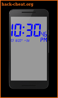 Big Digital Clock screenshot