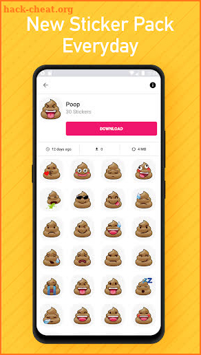 Big Emojis Stickers For WhatsApp - WAStickerApps screenshot