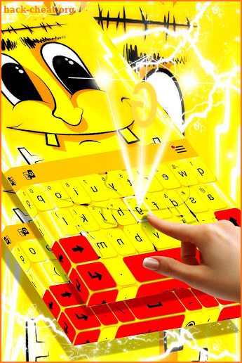 Big Eyes Keyboard Theme screenshot