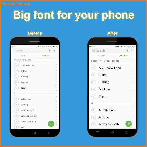 Big font - Enlarge font size screenshot