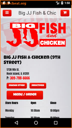 Big JJ Fish & Chicken screenshot