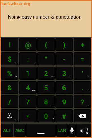 Big Large Buttons Keyboard screenshot