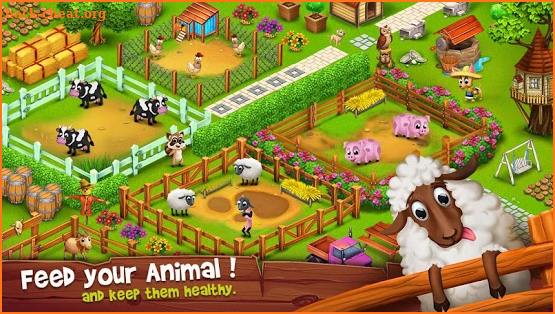Big Little Village Farm - Harvest Offline Game screenshot