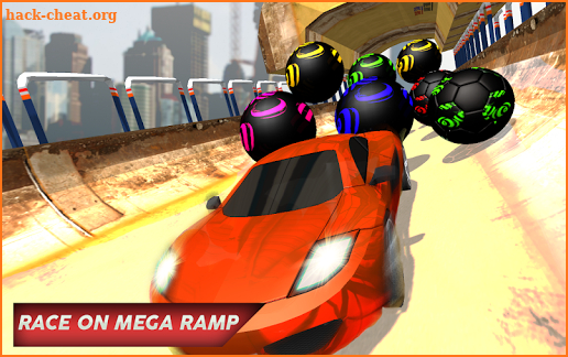 Big Mega Ramp Car Racing Stunts Simulator screenshot