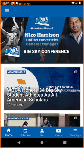 Big Sky Conference screenshot