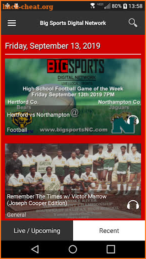 Big Sports Digital Network screenshot