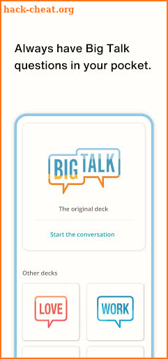 Big Talk: Skip the Small Talk screenshot