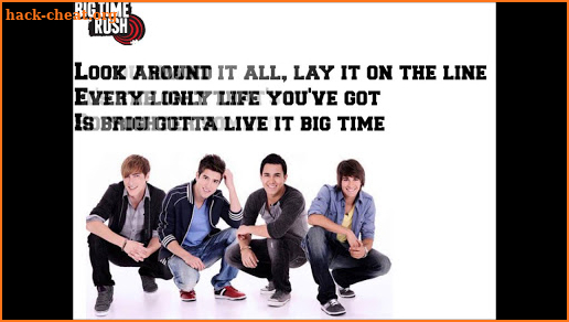 Big Time Rush Song screenshot