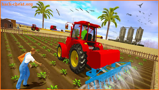 Big Tractor Farming Games screenshot