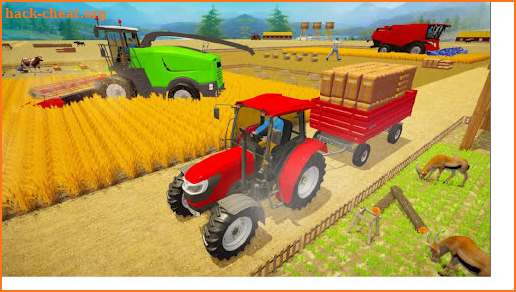 Big Tractor Farming Games screenshot