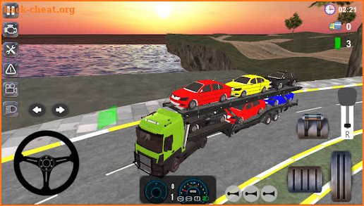 Big Truck Transport Simulation screenshot
