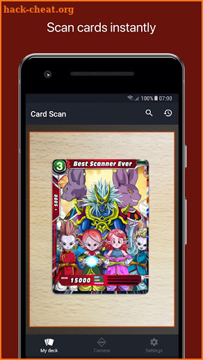 BigAR Dragon Ball Super - Card Scanner screenshot