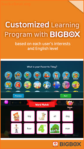 BIGBOX – The Fun Way to Learn English screenshot