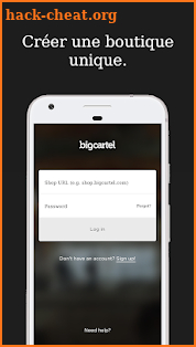 BigCartel - Make your store screenshot
