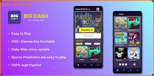 Bigcash - Play Quiz and games screenshot